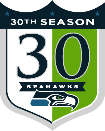 Seattle Seahawks 2005 Anniversary Logo iron on transfers for clothing
